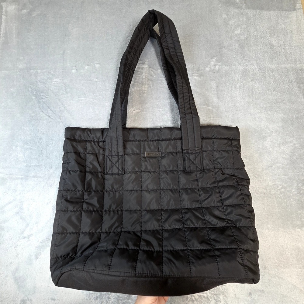 Reebok Black Puffer Tote Bag